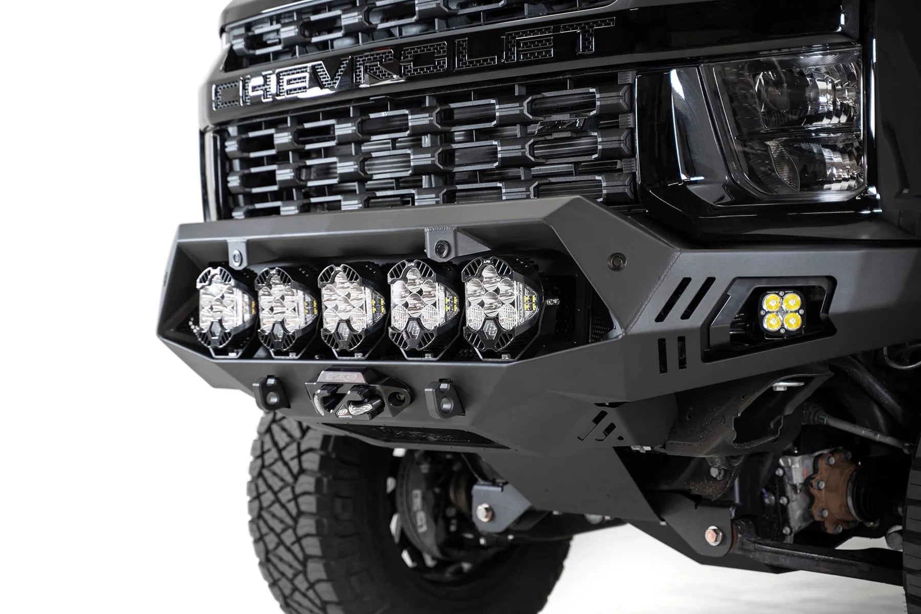 Addictive Desert Designs 2020-2023 Chevy 2500/3500 Bomber HD Front Bumper - F270043500103 Addictive Desert Designs