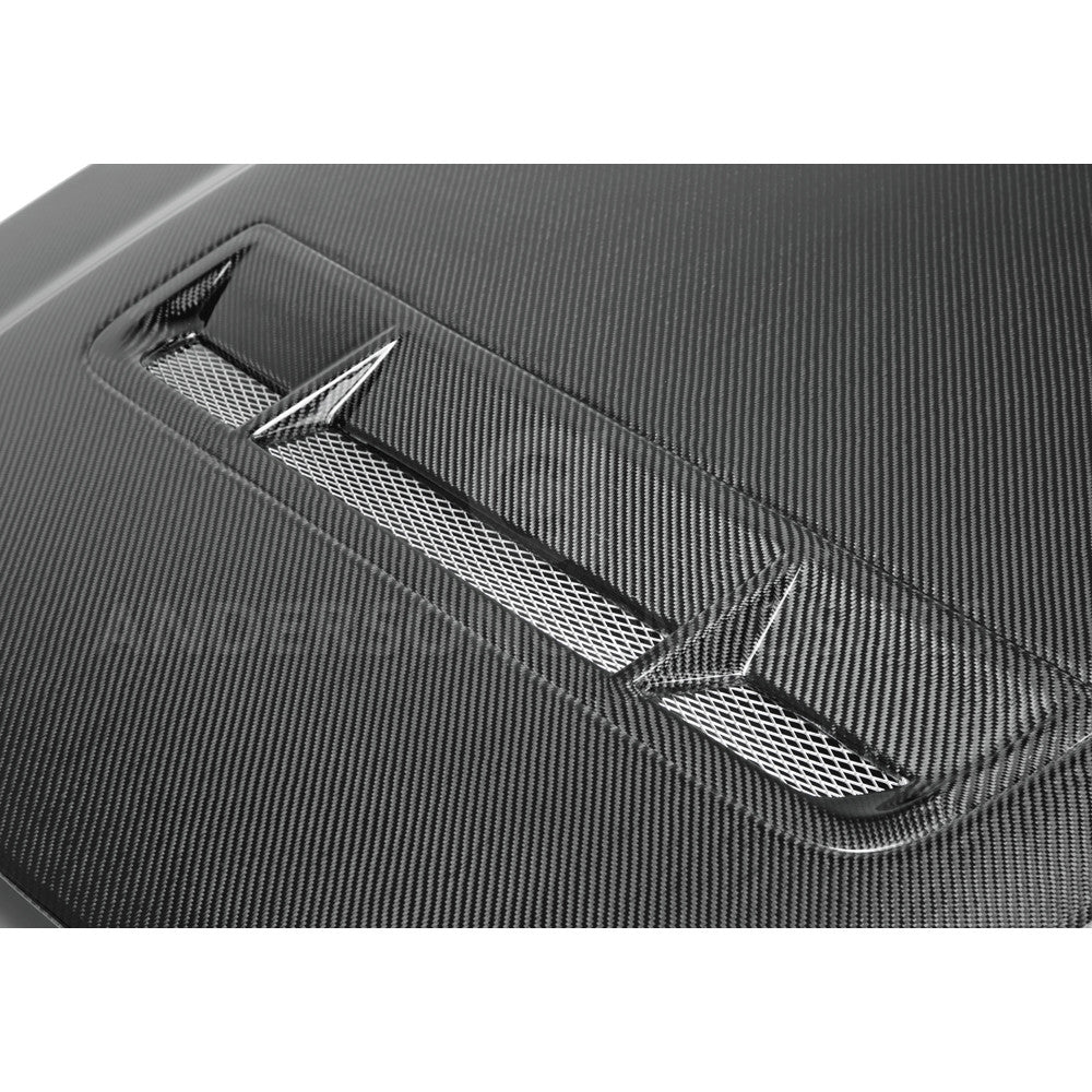 Anderson Composites 2010 - 2014 Shelby GT500 And 2013 - 2014 Mustang Carbon Fiber Hood - AC-HD1011FDMU-GT