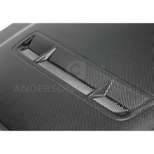 Load image into Gallery viewer, Anderson Composites 2010 - 2014 Shelby GT500 And 2013 - 2014 Mustang Carbon Fiber Hood - AC-HD1011FDMU-GT