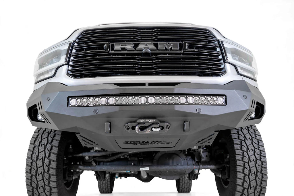 Addictive Desert Designs 2019-2023 Ram 2500/3500 Stealth Fighter Front Bumper - F561423030103