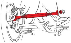 SPC Performance 67295 99-08 Acura TL 99-07 Honda Accord Rear Toe Arm SPC Performance