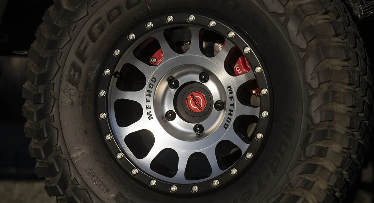 Method 305 NV MACHINED - MATTE BLACK LIP 18x9 / 5x150 / 25/6, 116.5 Hub Bore - MR30589058325 Method Wheels