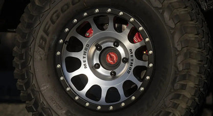 Method 305 NV MACHINED - MATTE BLACK LIP 17x8.5 / 8x170 / 0/4.75, 130.81 Hub Bore - MR30578587300 Method Wheels