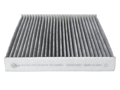 aFe Various Jaguar 16-22, Land Rover 14-22 / Subaru 10-19, Lexus / Toyota 04-23 POWER Carbon Cabin Air Filter - 35-10003C aFe