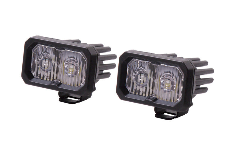 Diode Dynamics Stage Series 2 In LED Pod Pro - White Driving Standard ABL (Pair) Diode Dynamics