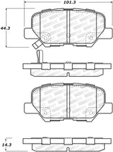 Load image into Gallery viewer, StopTech Street Disc Rear Brake Pads - 305.16790