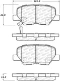 StopTech Street Disc Rear Brake Pads - 305.16790