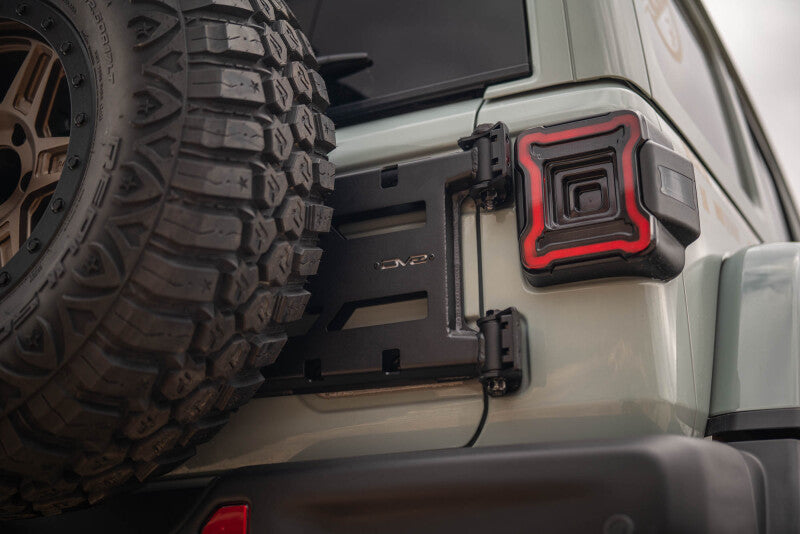 DV8 Offroad 18-25 Jeep Wrangler JL Spare Tire Carrier