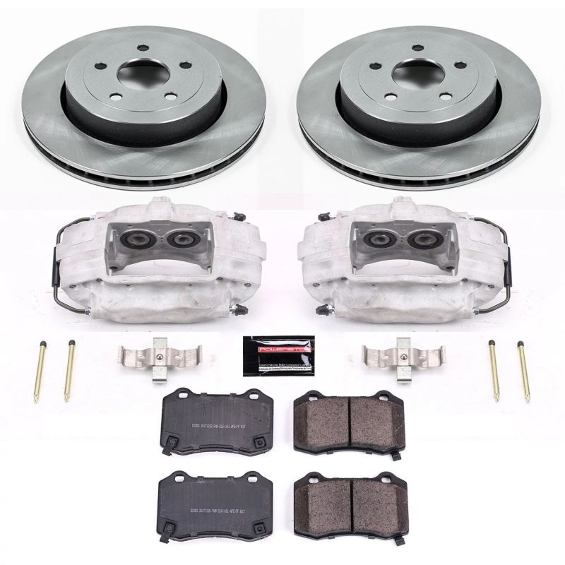 Power Stop 06-10 Jeep Grand Cherokee Rear Autospecialty Brake Kit w/Calipers PowerStop