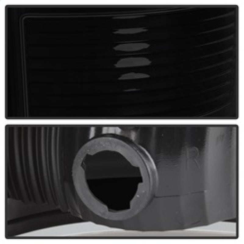 xTune 07-13 GMC Sierra 1500 LED Tail Lights - Black Smoke (ALT-ON-GS07-G2-LED-BSM) SPYDER