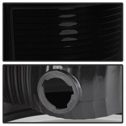 xTune 07-13 GMC Sierra 1500 LED Tail Lights - Black Smoke (ALT-ON-GS07-G2-LED-BSM) SPYDER