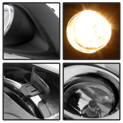 Spyder Mazda 3 2014+ OEM Fog Light w/Switch- Clear FL-MM32014-C SPYDER