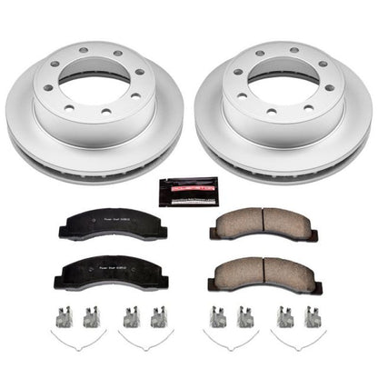 Power Stop 00-05 Ford Excursion Front Z17 Evolution Geomet Coated Brake Kit PowerStop
