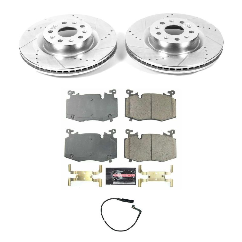 Power Stop 2019 Cadillac CT6 Front Z23 Evolution Sport Brake Kit PowerStop