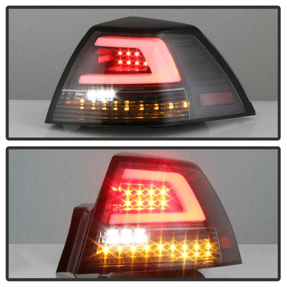 Spyder 08-09 Pontiac G8 Version 2 Light Bar LED Tail Lights - Black - ALT-YD-PG808V2-LB-BK SPYDER