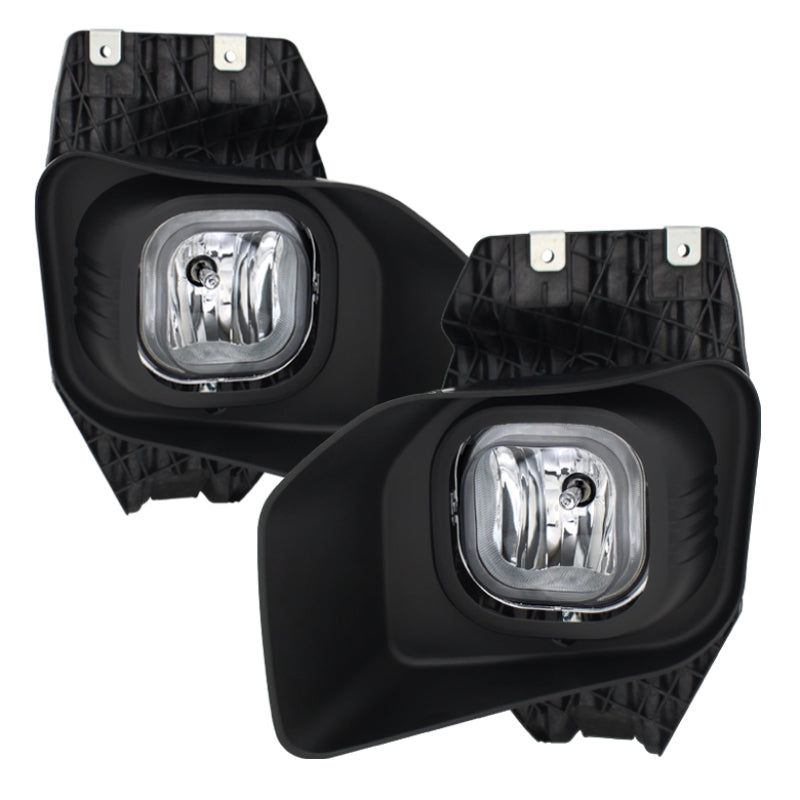 Spyder Ford F250 F350 F450 F550 XLT 2011-2016 OEM Style Fog Lights W/Switch- Clear FL-FF25011-C SPYDER