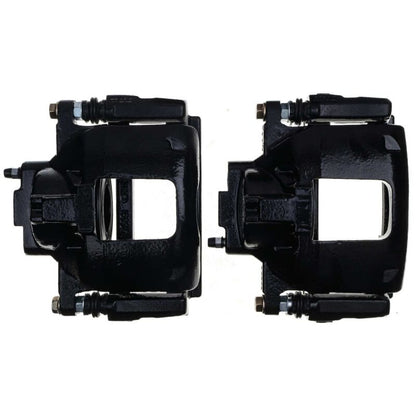 Power Stop 08-16 Chrysler Town & Country Front Black Caliper - Pair w/Bracket PowerStop