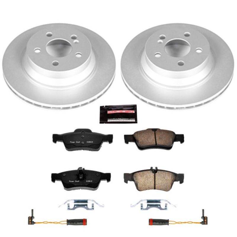 Power Stop 06-09 Mercedes-Benz E350 Rear Z23 Evolution Sport Coated Brake Kit PowerStop