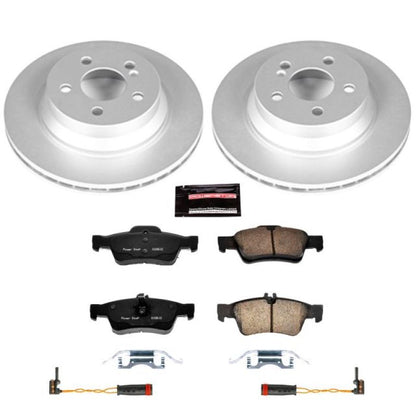 Power Stop 06-09 Mercedes-Benz E350 Rear Z23 Evolution Sport Coated Brake Kit PowerStop