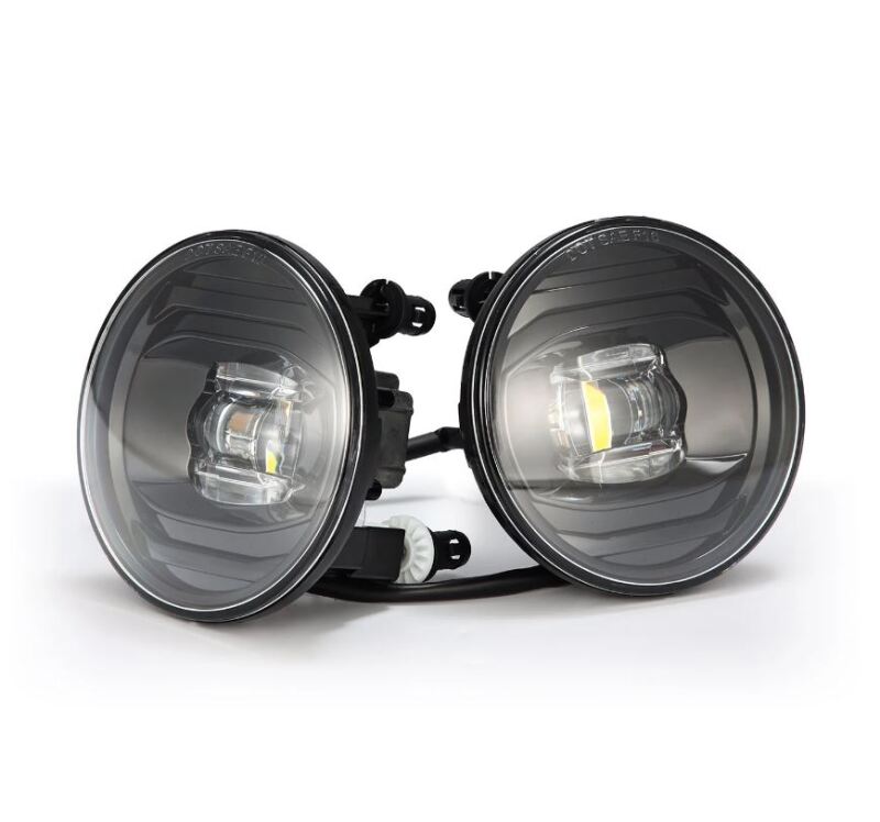 AlphaRex 210007 Universal Chevrolet/GMC/Pontiac DoubleTap Dual Color LED Projector Fog Lights - White/Amber