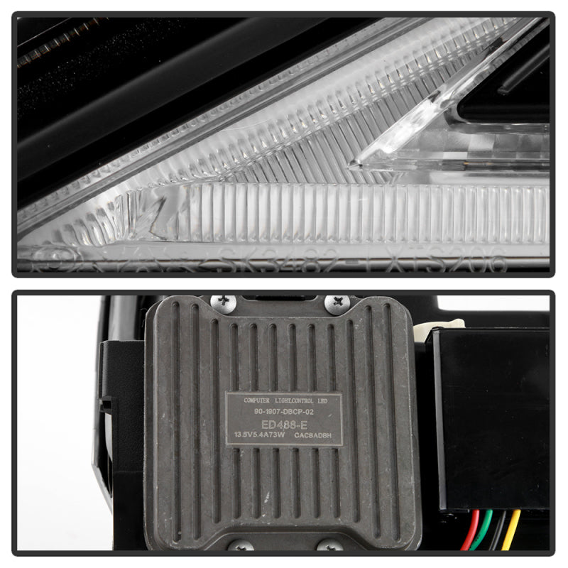 Spyder Lexus IS 250/350 06-10 Halogen Model Only High-Power LED Headlights - Black PRO-YD-LIS06AP-BK SPYDER