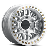 Raceline RT951M Ryno 17x9in / 6x139.7 BP / -12mm Offset / 106.1mm Bore - Machined Beadlock Wheel