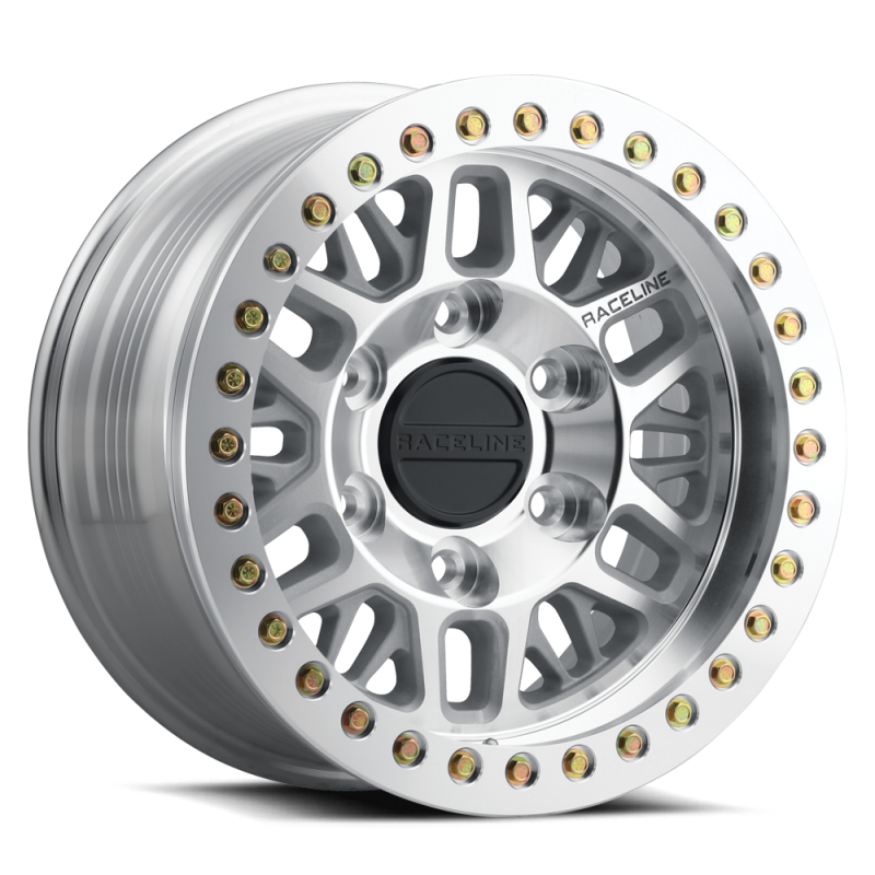 Raceline RT951M Ryno 17x9in / 5x127 BP / -12mm Offset / 83.82mm Bore - Machined Beadlock Wheel