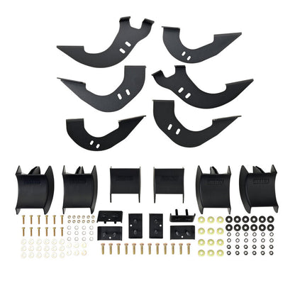 Westin 05-23 Toyota Tacoma DC HDX Running Boards - Tex. Blk