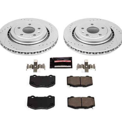Power Stop 14-19 Chevrolet Corvette Rear Z23 Evolution Sport Brake Kit PowerStop