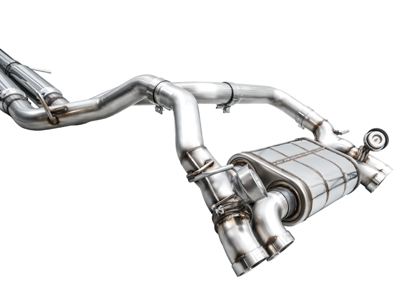 AWE 21+ Wrangler 392 Switchpath Cat-Back Exhaust- Quad BashGuards AWE Tuning