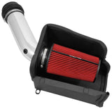 Spectre 94-97 Ford SD 7.3L DSL Air Intake Kit - Polished w/Red Filter