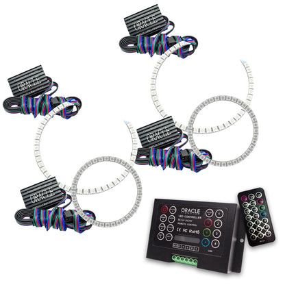 Oracle Mazda 3 10-12 Halo Kit - ColorSHIFT w/ 2.0 Controller ORACLE Lighting
