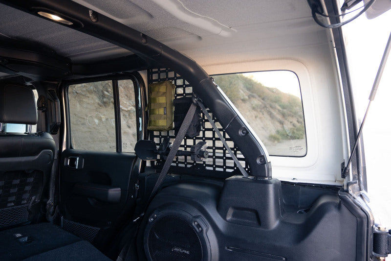 DV8 Offroad 2018+ Jeep Wrangler Rear Window Molle Panels