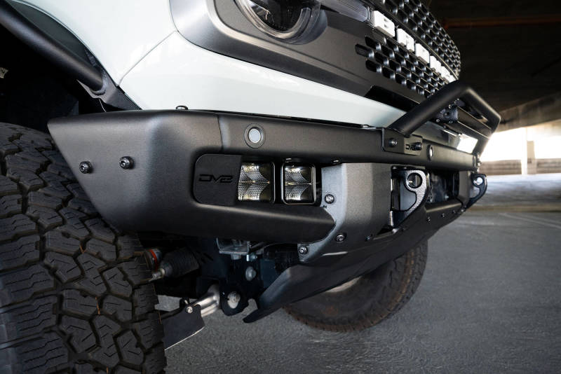 DV8 Offroad 21-22 Ford Bronco Factory Bumper Pocket Light Mount (Pair) 3in LED Pod Lights DV8 Offroad