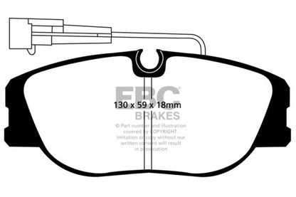 EBC YellowStuff Front Brake Pads - DP4733R EBC
