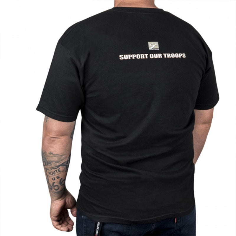 Skunk2 Support Out Troops Tee (Black) - XXL