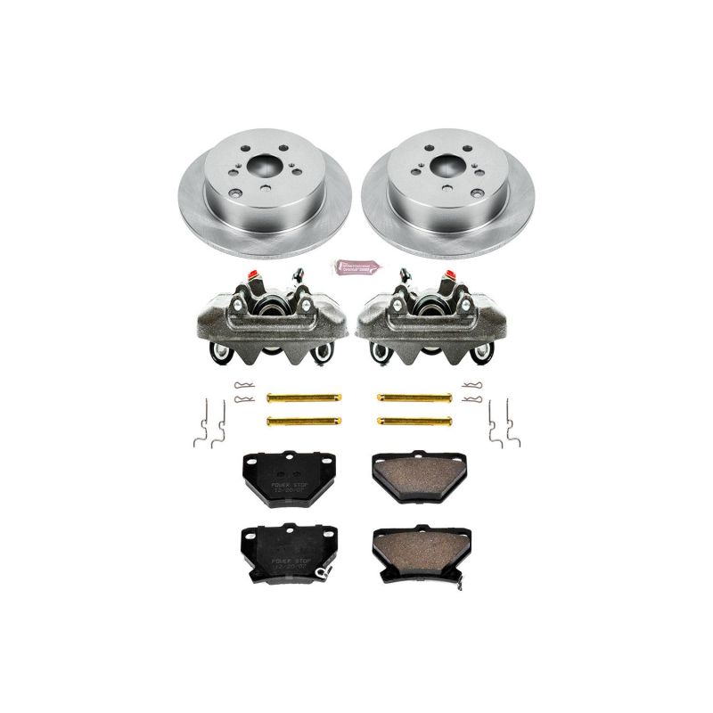 Power Stop 03-06 Pontiac Vibe Rear Autospecialty Brake Kit w/Calipers