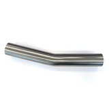 Stainless Bros 2.25in SS304 15 Deg Mandrel Bend - 1.5D Radius 16GA/.065in Wall 6.5in Leg / 6.5in Leg