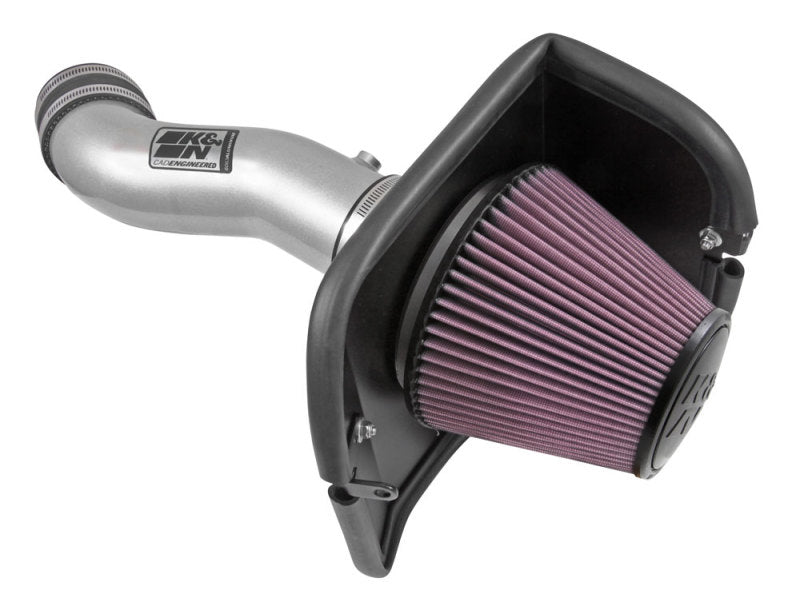 K&N 14-15 Jeep Cherokee 3.2L V6 High Flow Performance Intake Kit K&N Engineering
