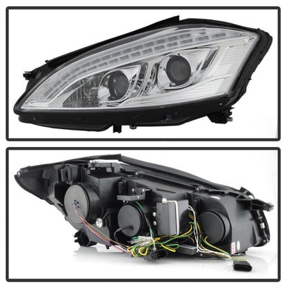Spyder Mercedes W221 S Class 07-09 Headlights - HID Model Only - Chrome PRO-YD-MBW22107-HID-DRL-C SPYDER
