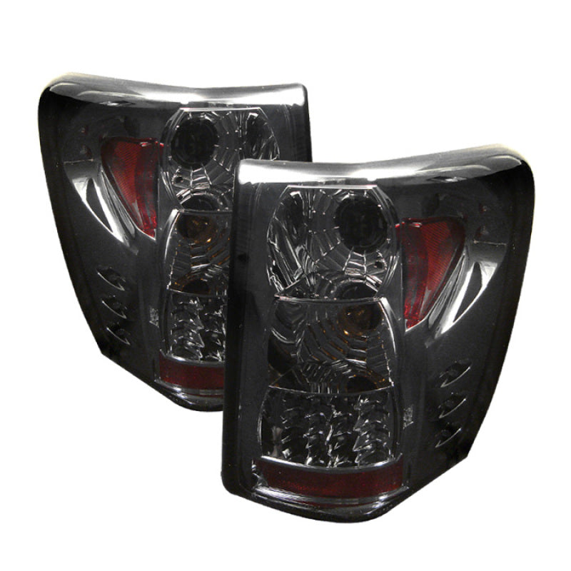 Spyder Jeep Grand Cherokee 99-04 LED Tail Lights Version 2 Smoke ALT-YD-JGC99-LED-SM-G2 SPYDER