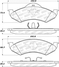 Load image into Gallery viewer, StopTech Street Disc Brake Pads - 305.08200