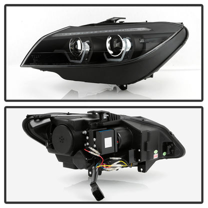 Spyder BMW Z4 09-13 Projector Headlights (Not Comp w Halogen) Black PRO-YD-BMWZ409HID-AFSSEQ-BK SPYDER