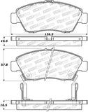 StopTech Street Disc Rear Brake Pads - 305.09480