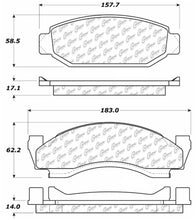 Load image into Gallery viewer, StopTech 73-86 Ford Bronco Front Truck &amp; SUV Brake Pad