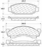 StopTech 73-86 Ford Bronco Front Truck & SUV Brake Pad