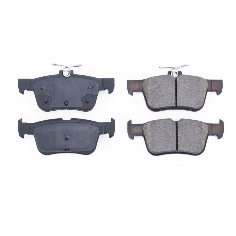 Power Stop 17-18 Ford Edge Rear Z16 Evolution Ceramic Brake Pads PowerStop