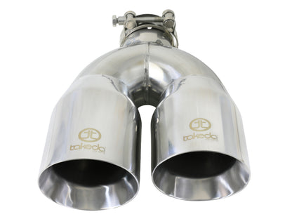 aFe Takeda 2-1/2" 304 Stainless Steel Exhaust Tip - 49T25484-P121