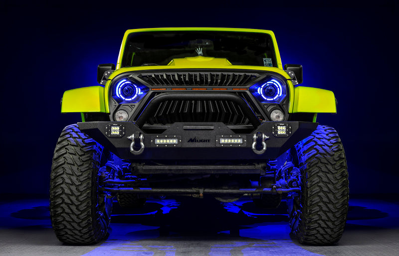 ORACLE Lighting 07-18 Jeep Wrangler JK Oculus 7in. ColorSHIFT Bi-LED Projector Headlights