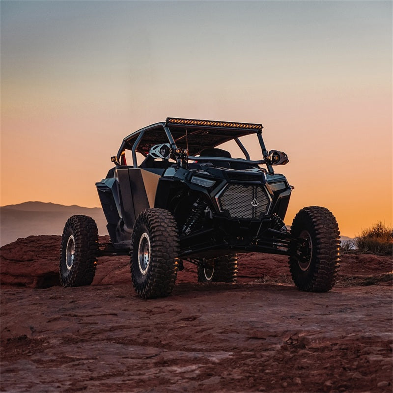 Rigid Industries Revolve Pod with Amber Backlight Pair